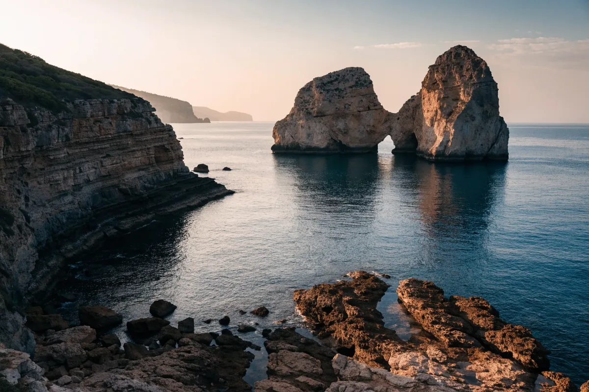 AI-generated illustration: Beirut-inspired Mediterranean coast