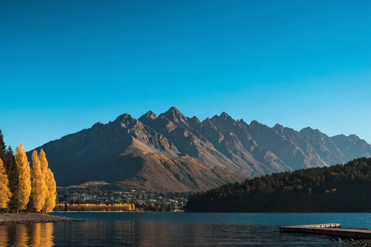 AI-generated illustration: Queenstown-inspired lake